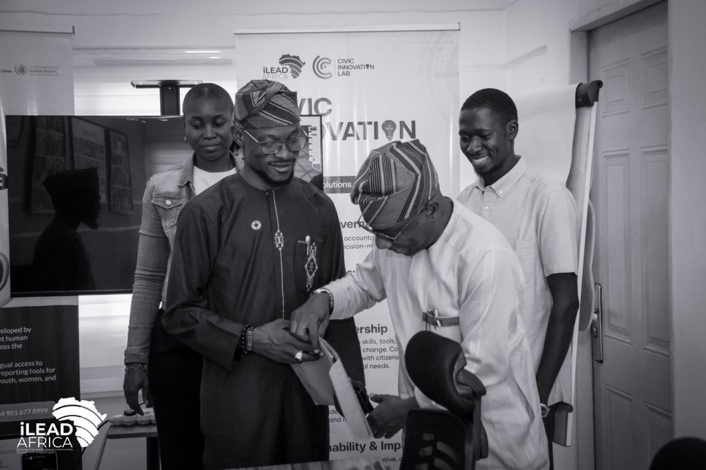 ilead4africa's tweet photo. 2. The retreat opened with welcome remarks from our Chief Executive, @codedbdchange, reaffirming our vision, values, and dedication to empowering citizens &amp; advancing civic participation.

#iLeadAfrica #iLeadAnnualRetreat #iLEADers #HumanOfiLEAD #ImpactInAction https://t.co/iFUxLIYDjl