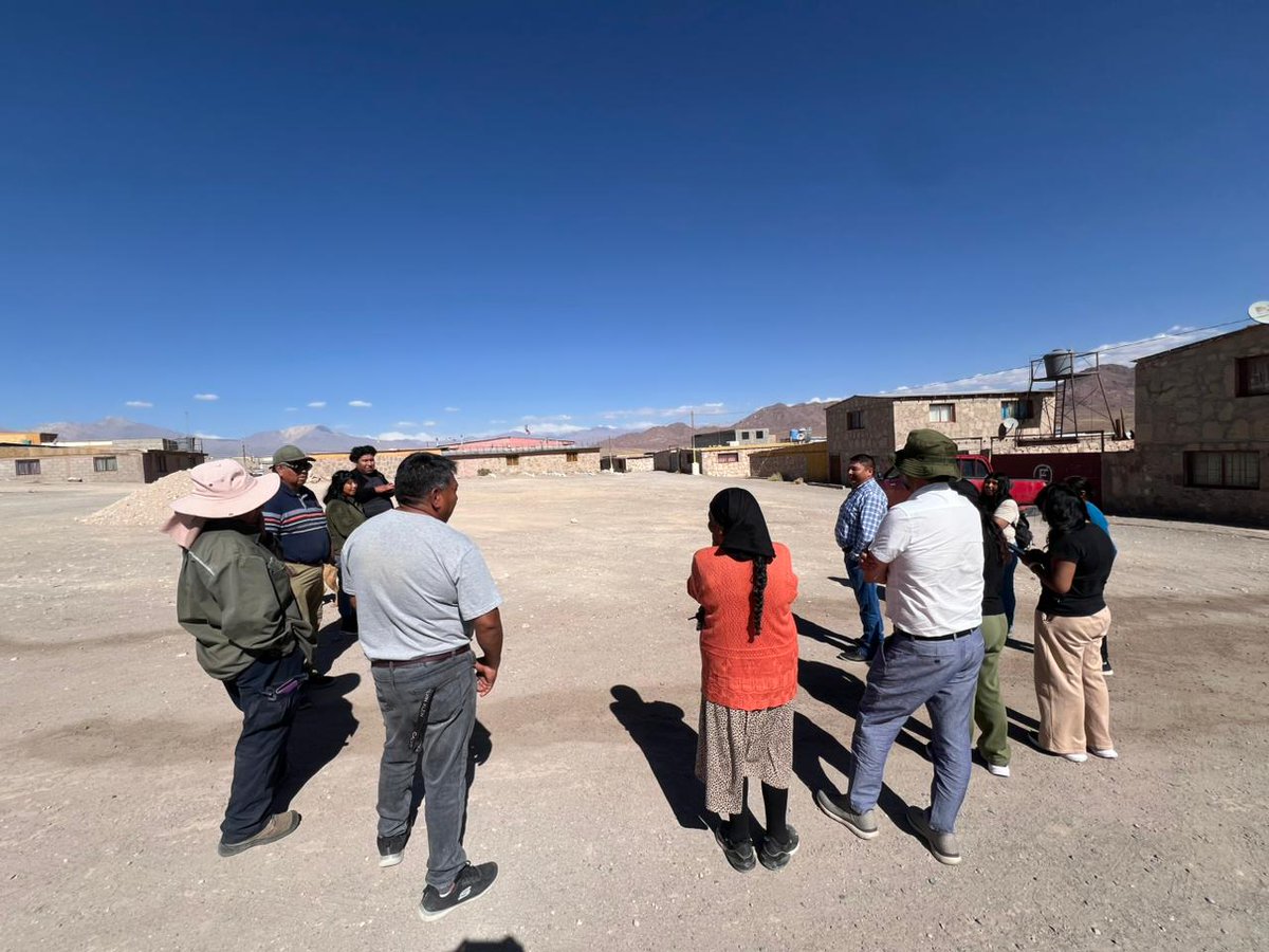 El Seremi Matías Muñoz acompañado de @sernaturantofagasta, visitaron la localidad de Ayquina.
Oportunidad de un diálogo que permita fortalecer el desarrollo turístico de la comunidad y otros lugares como el Pucará de Turi y así relevar el valor patrimonial que posee el Alto Loa