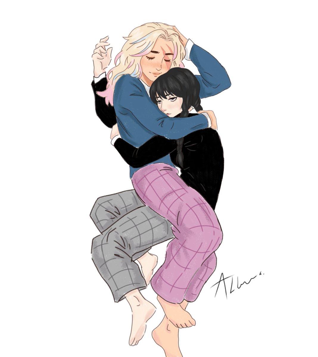 sleepy.
(commissions are open)
#wenclair #wenclairfanart #wednesdayaddams