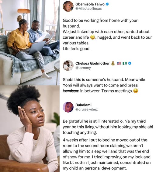 yabaleftonline's tweet image. Nigerian women share their diverse experiences with their husbands.