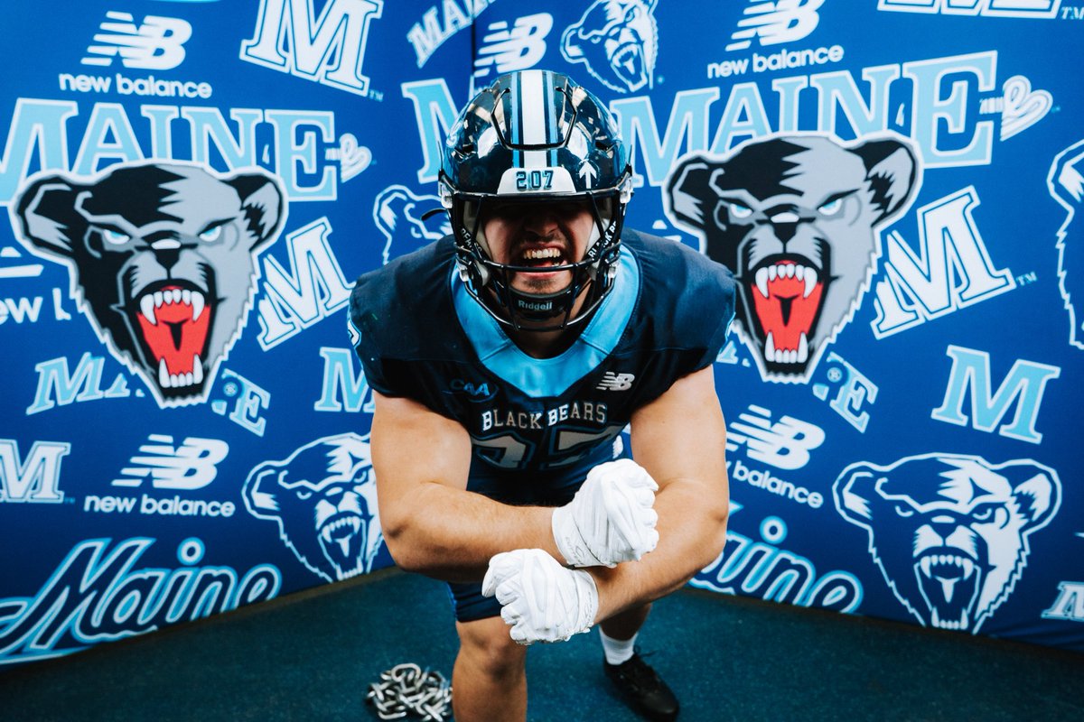 100% committed! Honored to have these coaches who believe in me <a href="/BlackBearsFB/">Maine Football</a> <a href="/Coach_AjMc/">Aj Mclaughlin</a> <a href="/CoachStevensFB/">Jordan Stevens</a>. Special thanks to <a href="/mjfrecruits/">MJF Football Recruiting</a> <a href="/J_Buchanan_1/">Johnny Buchanan</a> for helping me in this process.