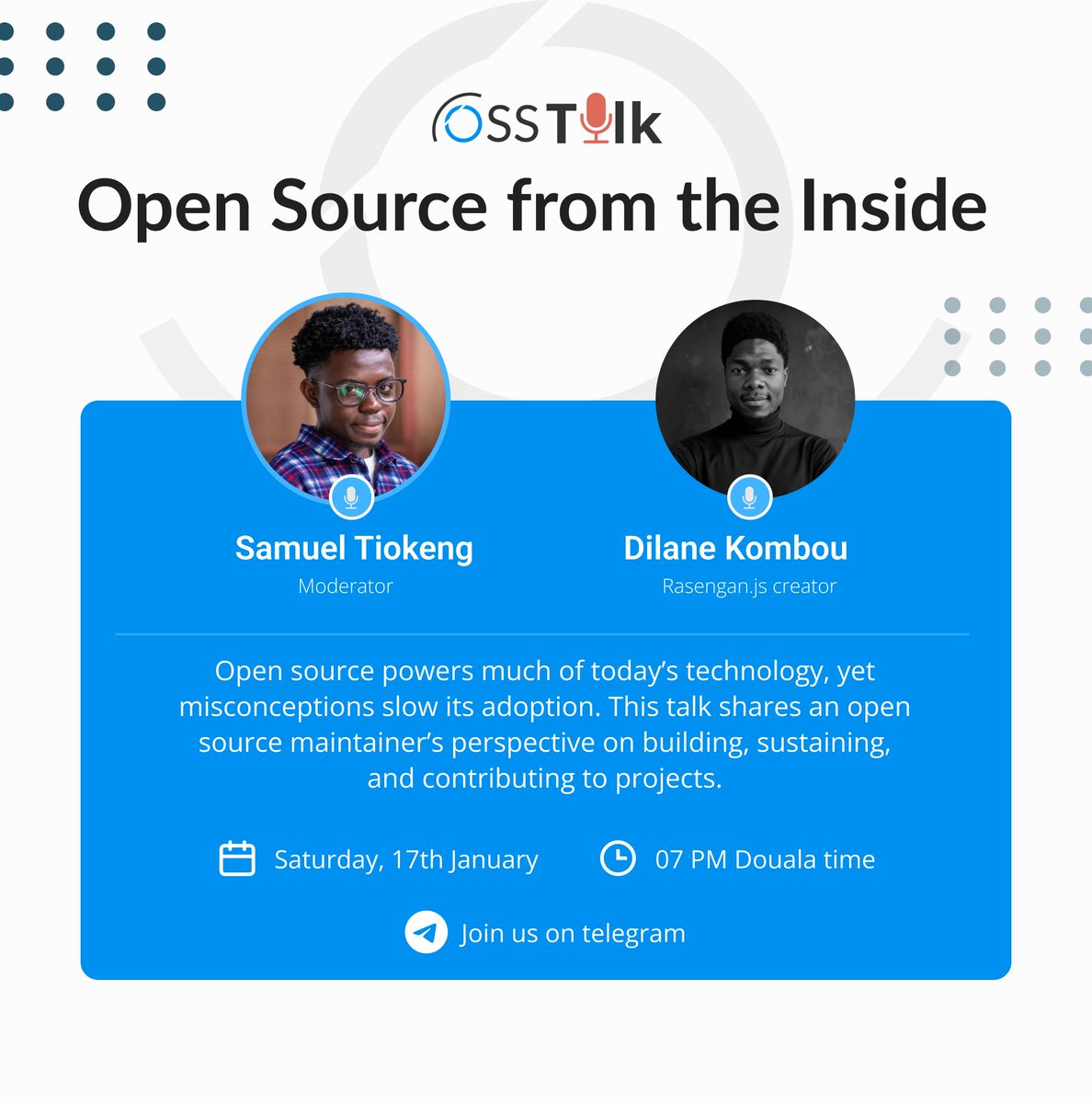 Open Source Society Cameroon tweet media