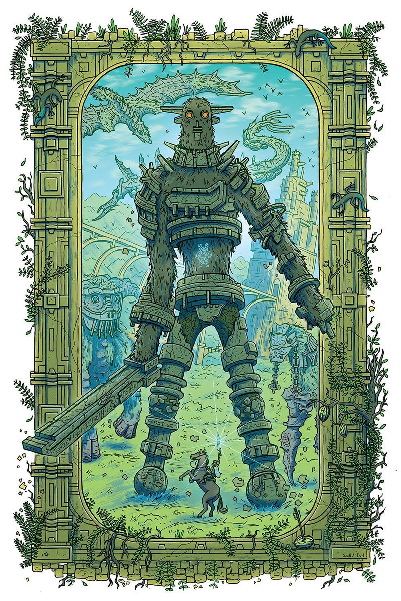 Fan art | Shadow of the Colossus

Artist: <a href="/ScottA_Ford/">💀 Scott A. Ford 💀</a>