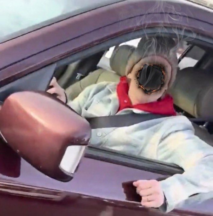 GroyperGreg's tweet image. “You wanna come at us? You wanna come at us? Go get yourself some lunch big boy”

Her “wife” 10 seconds later: