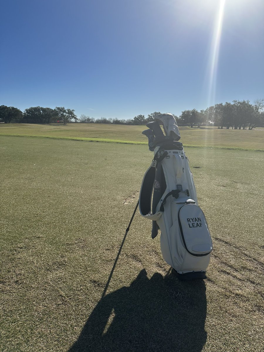RyanDLeaf's tweet image. And so it begins!! #GolfIsLife