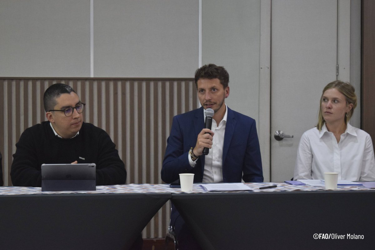 FAO_Colombia's tweet photo. La jornada reafirma el aporte de #SCALAprogramme a las Contribuciones Determinadas a Nivel Nacional y a los Planes Nacionales de Adaptación, fortaleciendo la gestión del riesgo y la resiliencia a través del trabajo interinstitucional y territorial.

@PnudColombia @MinAgricultura https://t.co/gf7TXxRIY6