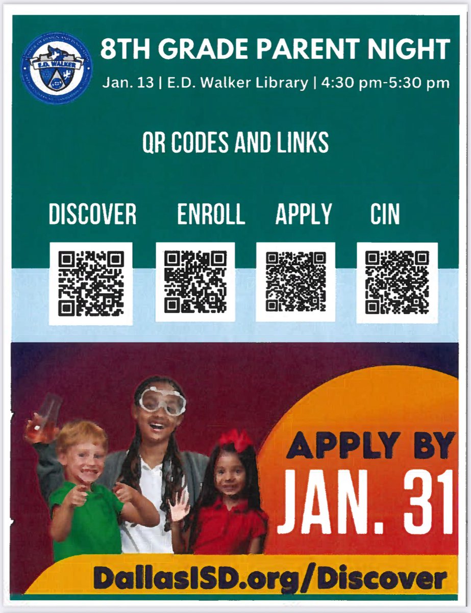 E.D. Walker Middle School tweet media