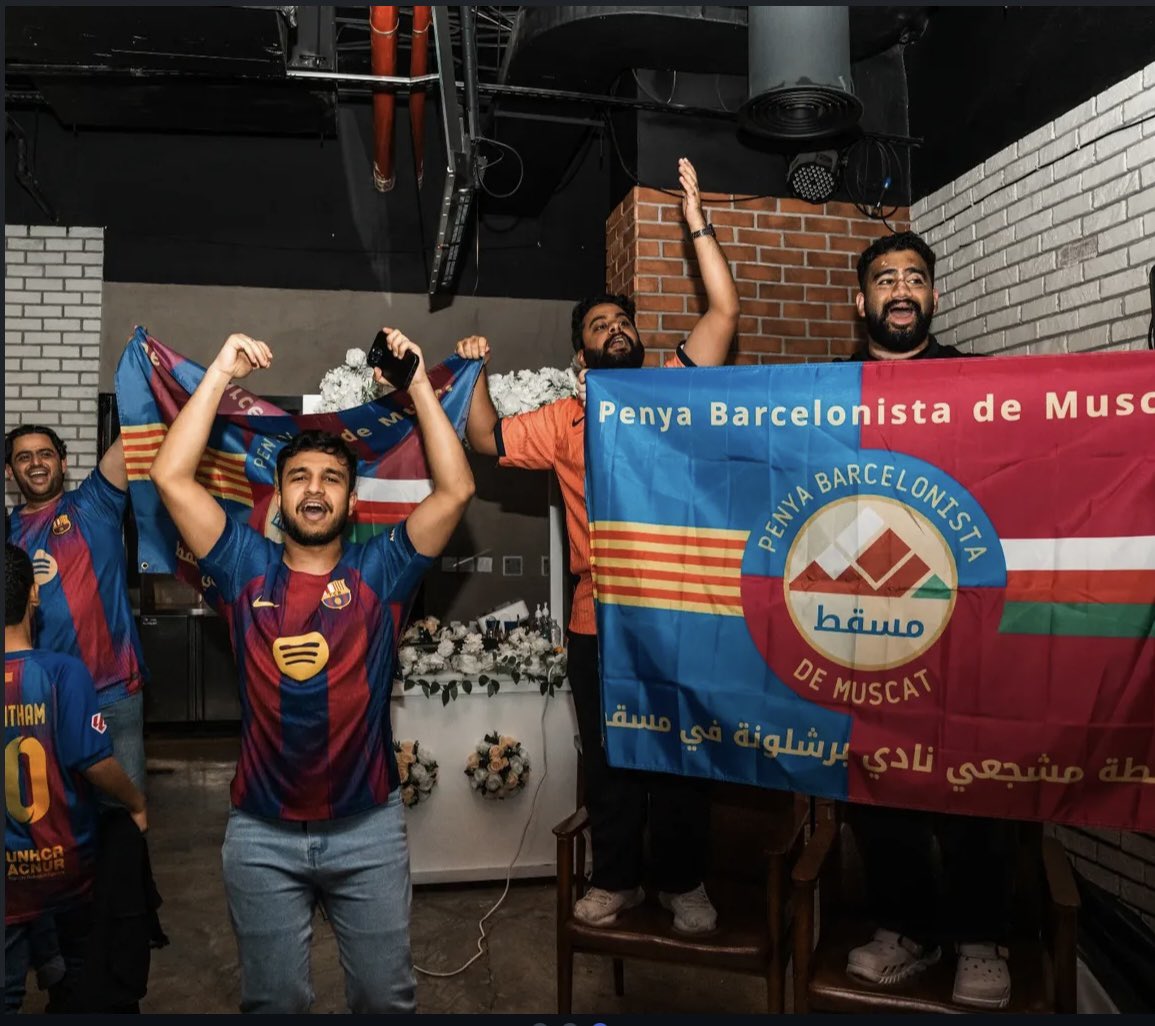 PBMuscat's tweet image. جانب من الحضور للتجمع الثامن عشر ( نهائي كأس السوبر) 2025/26😍🔴🔵