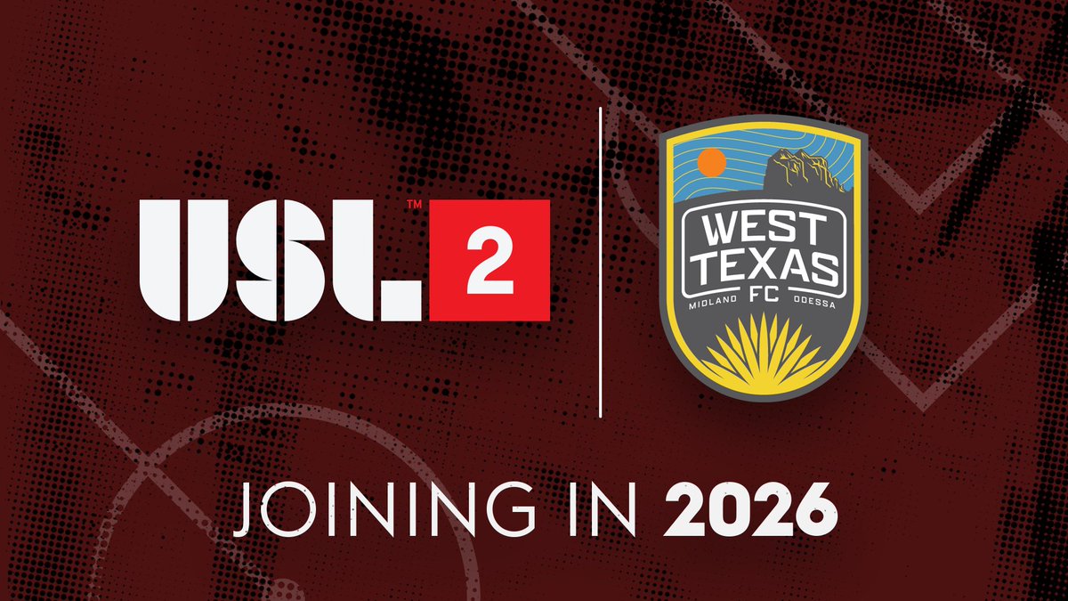 𝙃𝙤𝙬𝙙𝙮 🤠

<a href="/westtexasfc/">West Texas FC</a> will join League Two's Southern Conference in 2026!

➡️ bit.ly/3NdfSkb