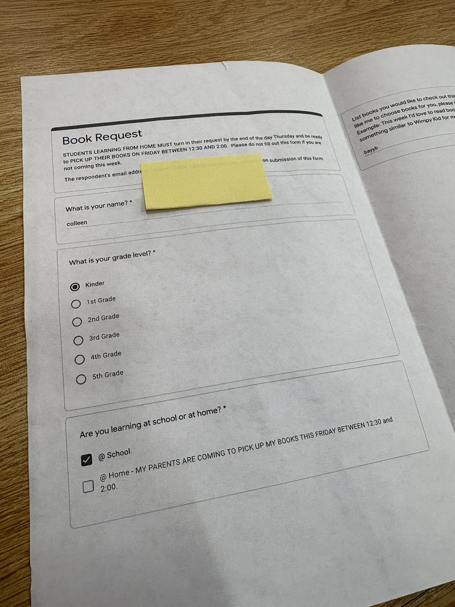 Wyatt Elementary Library tweet media