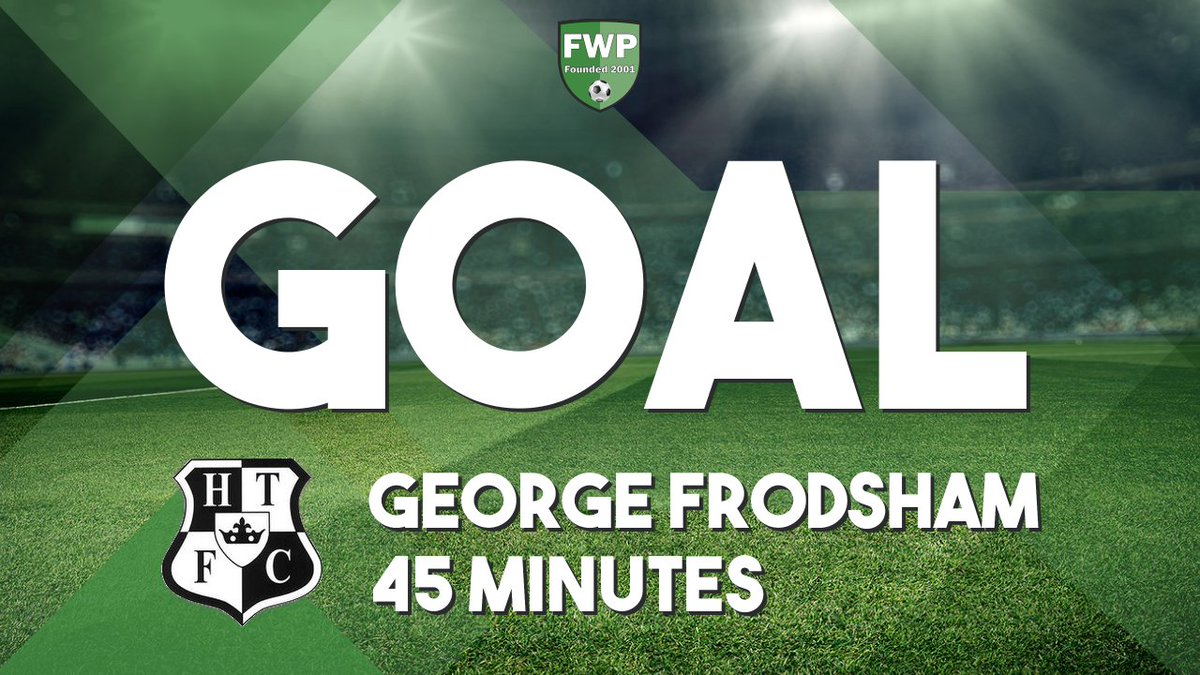 CORRECTION: Halstead Town goal - George Frodsham (45+2') fwp.co/gYaPAs
