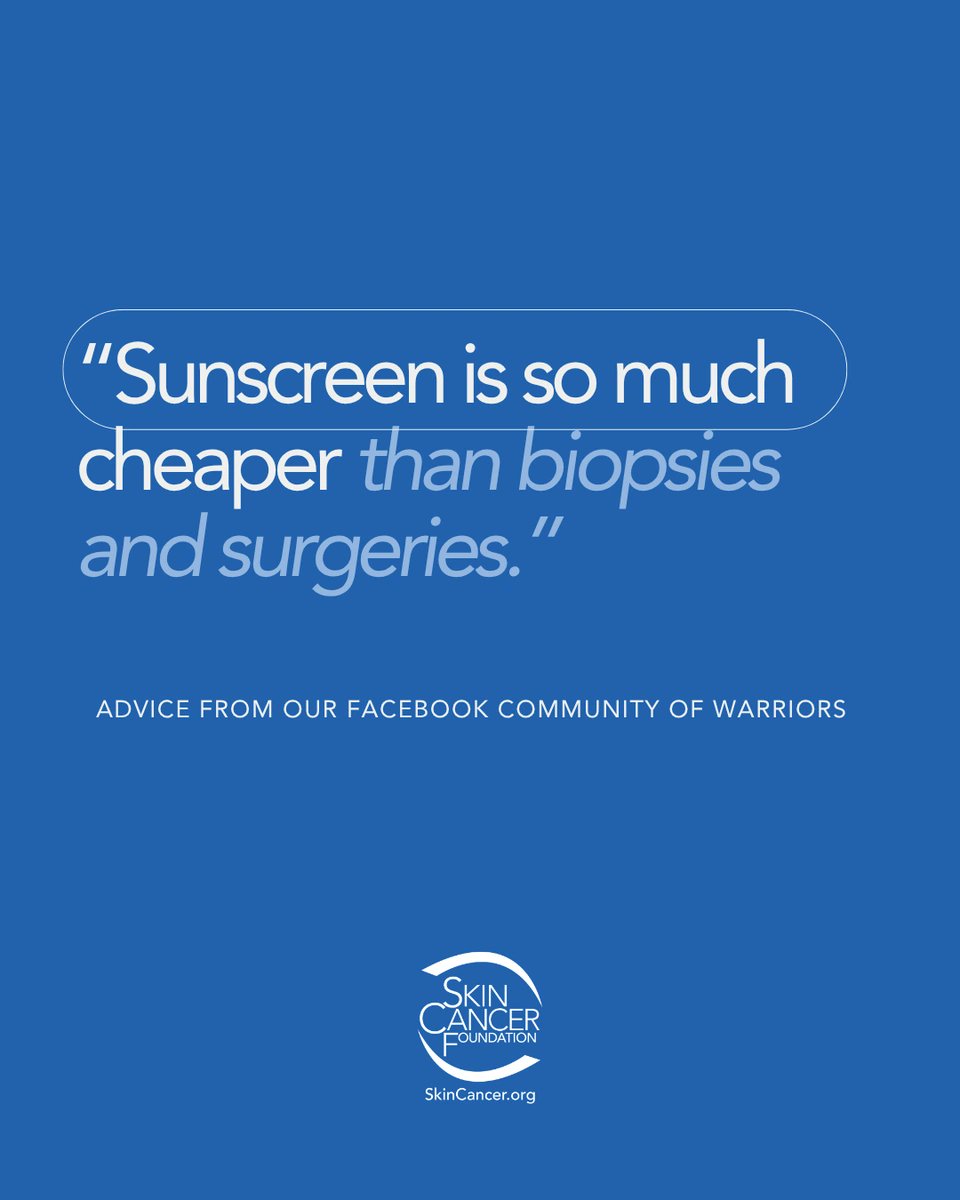 The Skin Cancer Foundation 👒 tweet media