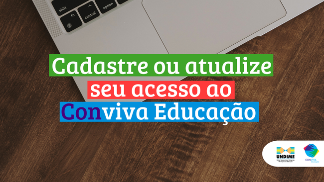 Dirigente Municipal de Educação: saiba como cadastrar ou atualizar seu acesso ao Conviva. Criada há 13 anos pela Undime, inciativa fortalece o planejamento, a organização e a tomada de decisões na educação municipal.

📢 Saiba como em: bit.ly/4qF8I7b