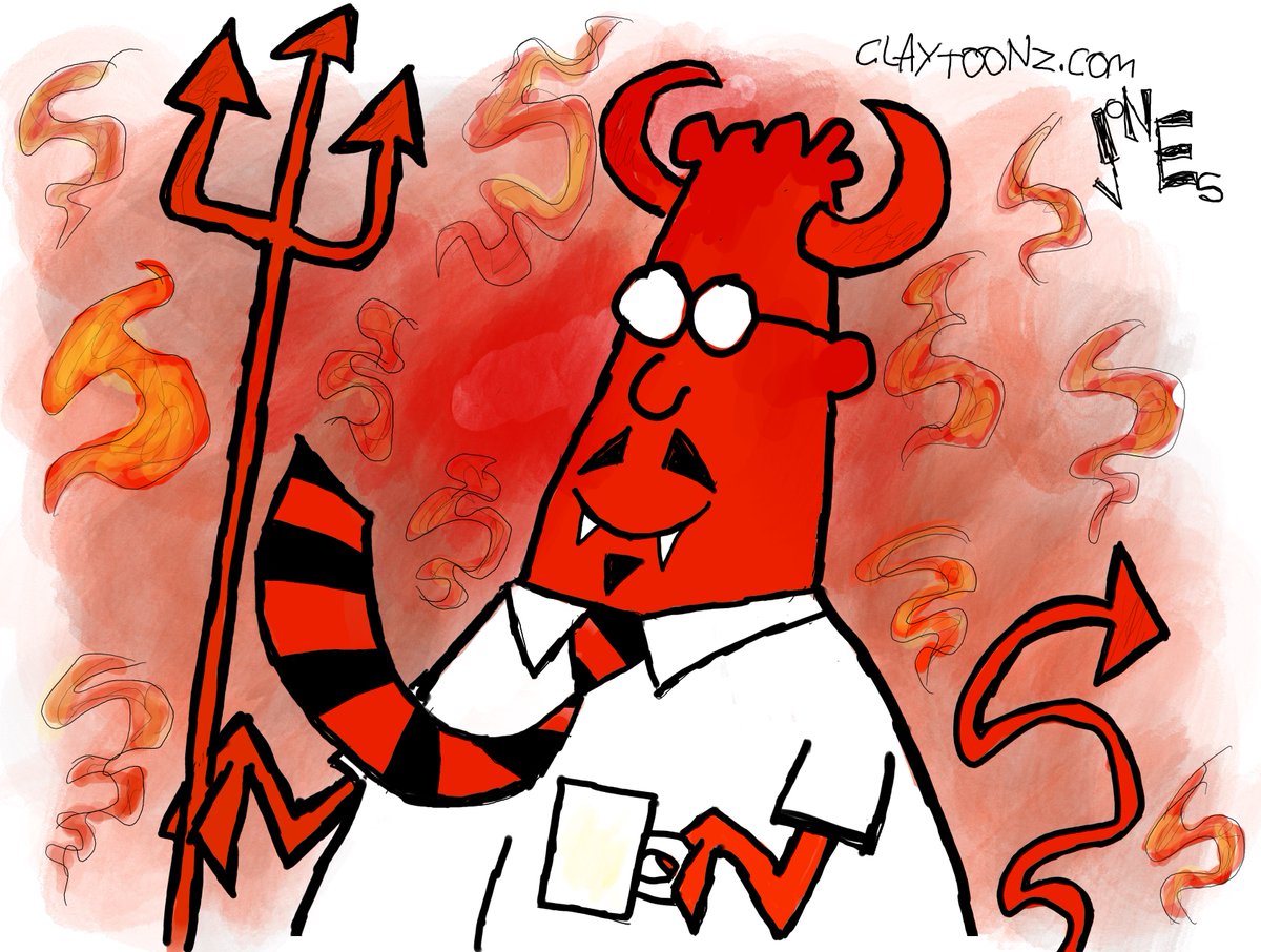 claytoonz's tweet image. Meet the New Pointy-Head Boss #ScottAdams #Dilbert #Racist
