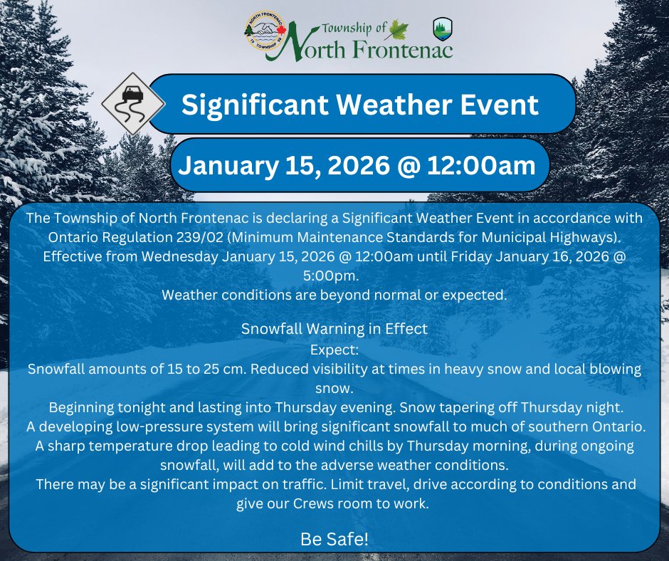 North Frontenac tweet media