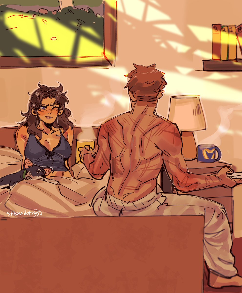 StrawderryST's tweet image. Commission for @rogen80 :)