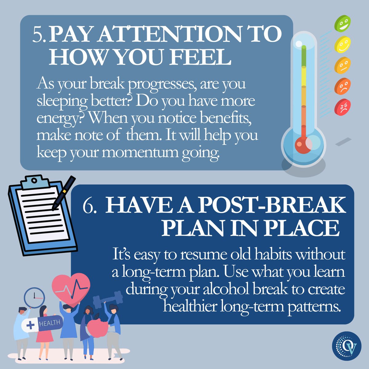 OneVoiceHC's tweet image. It's #WellnessWednesday! 💙 Even if you didn't decide to partake in Dry January, but it's never too late to consider a break from drinking. 🍸 Check out these six tips to get you started! ❗ 
#onevoice #togetherwethrive
#dryjanuary #alcoholfree #sobercurious