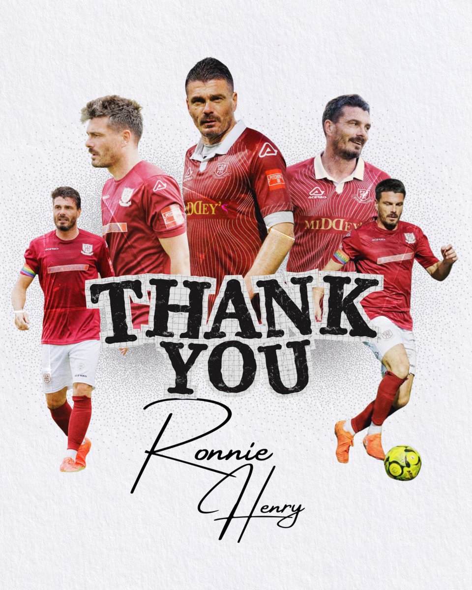 After making 68 appearances for the club, Ronnie Henry has departed Potters Bar Town to pursue an opportunity better suited to his personal life.

Thank you for everything, Ronnie ❤️

🔗 tinyurl.com/ThankYouRonnie

#BarArmy