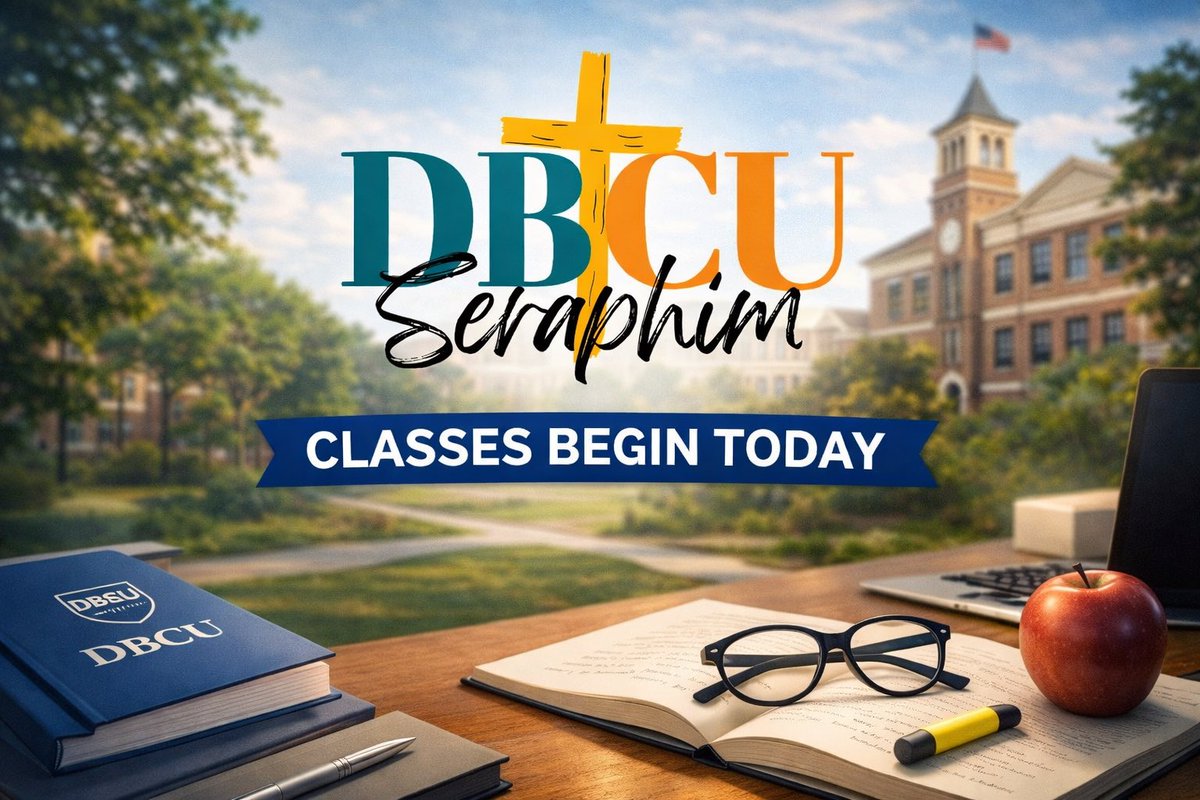 Classes are officially in session at DBCU! 📚✨

Today marks the beginning of a new semester and a new season of growth, purpose, and excellence for our Seraphim family. We are praying for focus, favor, and success for every student.