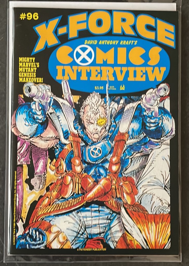 rholmes0520's tweet image. This one’s for @MonarchDafey my fav Xman. Picked this up about a year ago… #Cable #Xmen #MarvelComics #comics