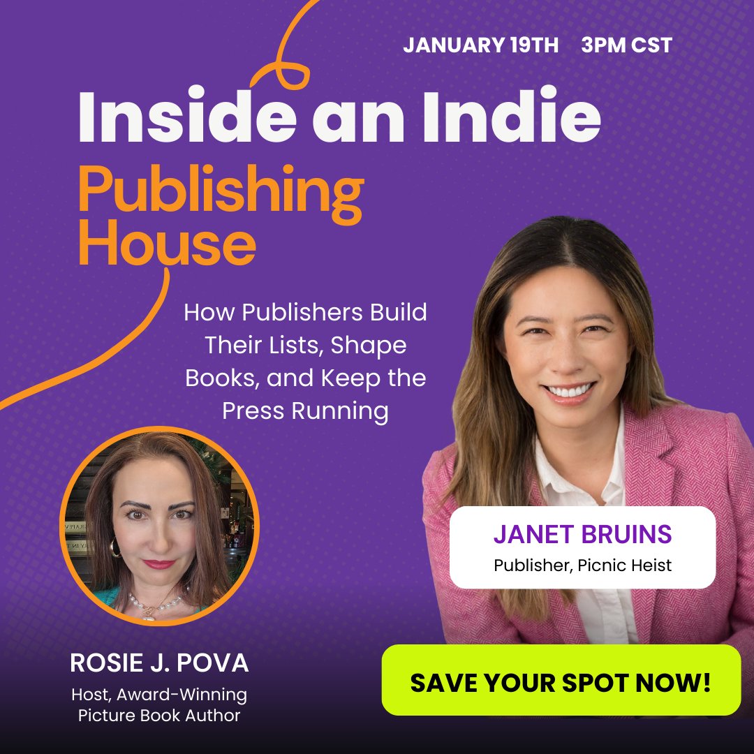Rosie J. Pova, Founder of PB Author Academy tweet media