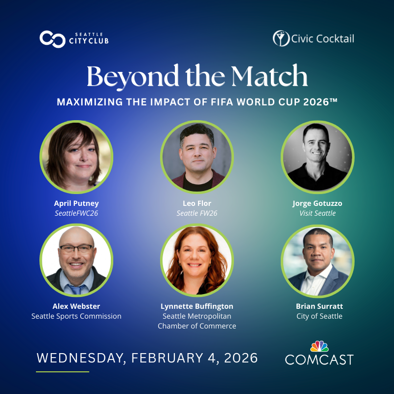 Seattle CityClub tweet media