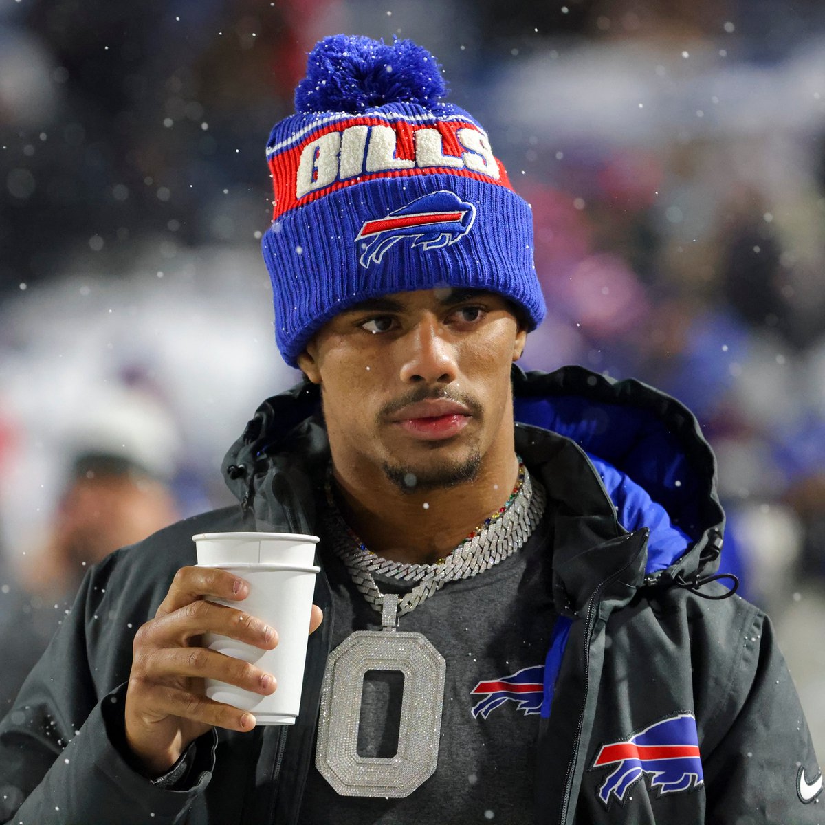 DraftKings's tweet image. The Buffalo Bills WR room:

✅ Khalil Shakir
✅ Brandin Cooks
✅ Keon Coleman

❌ Gabe Davis
❌ Tyrell Shavers
❌ Curtis Samuel
❌ Joshua Palmer

Three healthy wideouts.