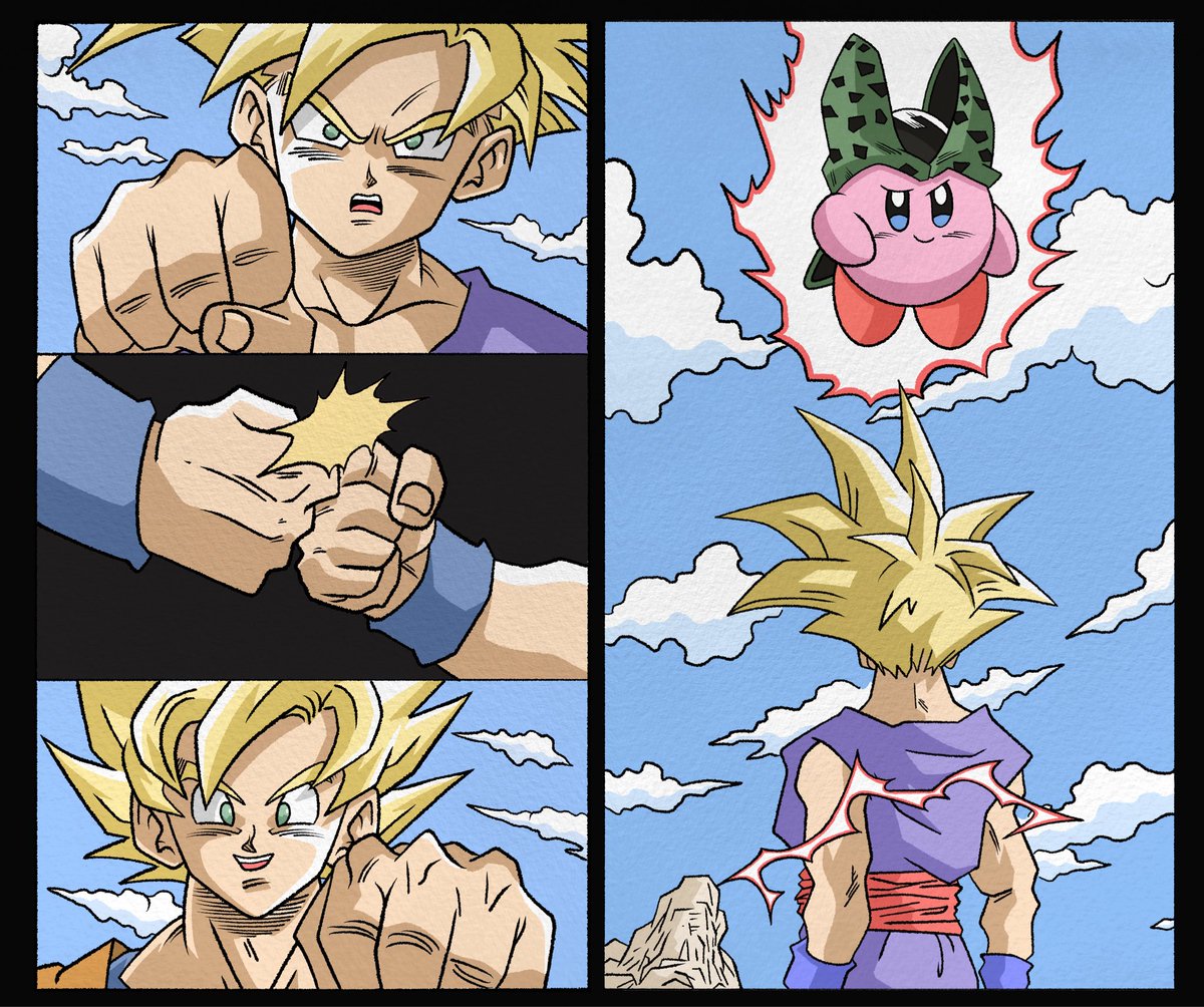 WeSatInTheCar's tweet image. You can do it Gohan 🤜🏻🤛🏻