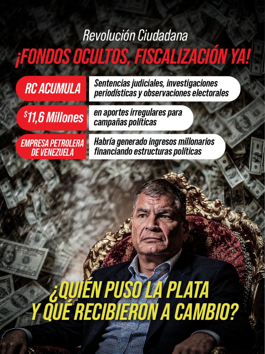 La confianza pública se construye con claridad, no con silencios.
Cuando hay advertencias formales y dinero sin explicar, exigir respuestas es responsabilidad ciudadana.
Transparencia no es persecución.
#PlataSuciaRC