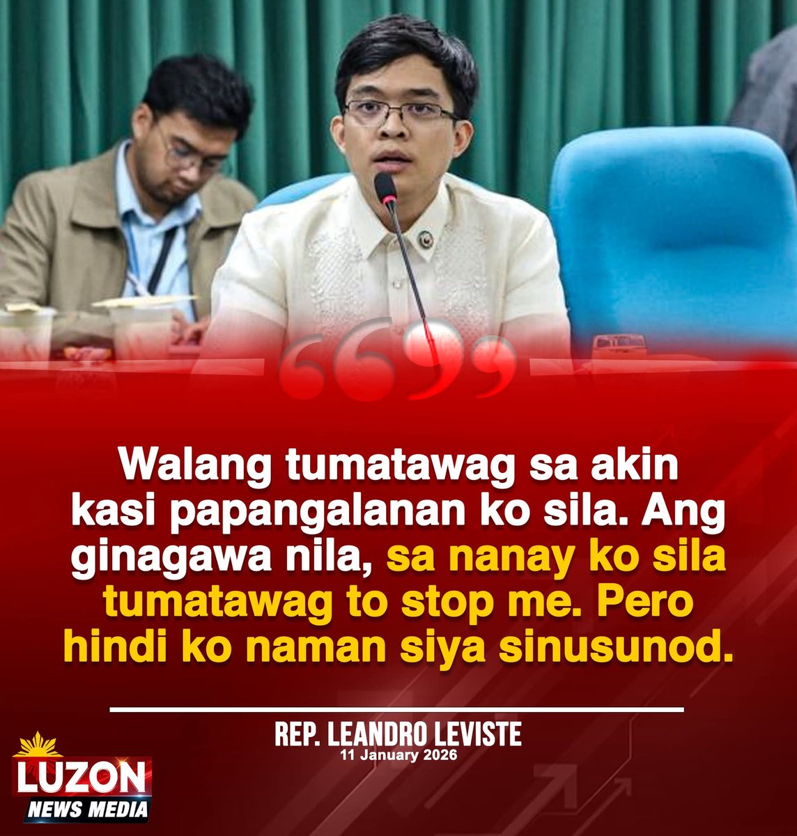 Mr. Solar huwag mo na gamitin ang isyu ng DPWH na kunwari malinis at tapat ka sa bayan. Bilyon-bilyon ang kinita mo. TRAPO  ka rin.