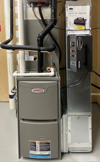 EnvAirCanada's tweet photo. If you've ever wondered what our Induct Units look like after installation, here you go! Simply installed on your return air duct, this unit safely creates millions of hydroxyls that get carried through your vents ready to clean &amp; protect your entire house! https://t.co/ngeoLmH04K