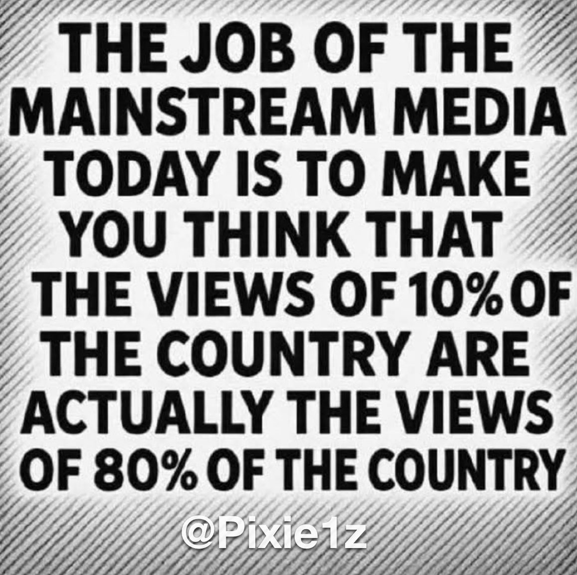 Pixie1z's tweet image. The media are master manipulators.  Do not believe them.