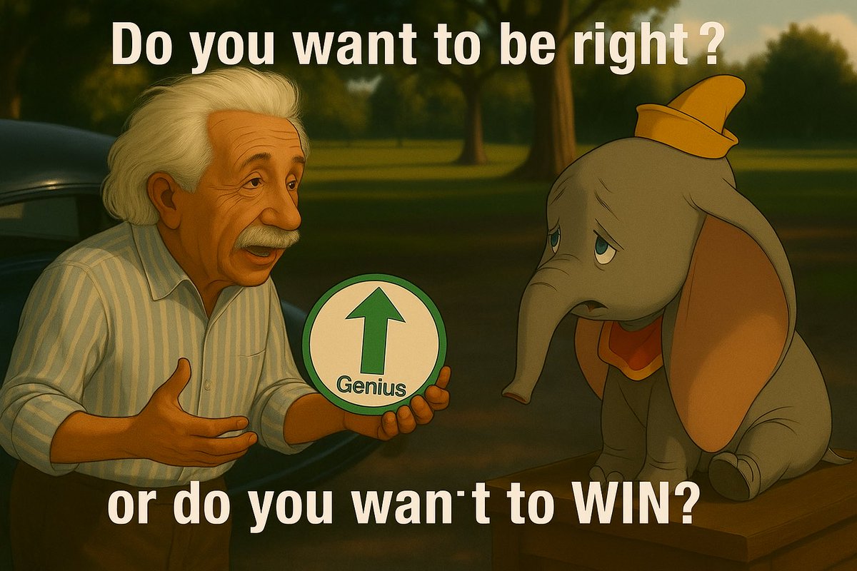 The old adage. -<a href="/fewseethis/">few</a> 

Be a $Genius today.