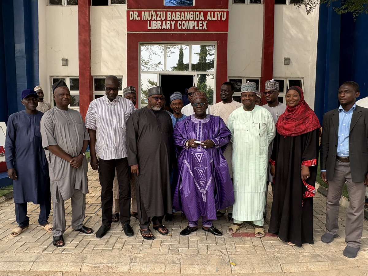 Muazu Babangida Aliyu, PhD, OON, CON tweet media