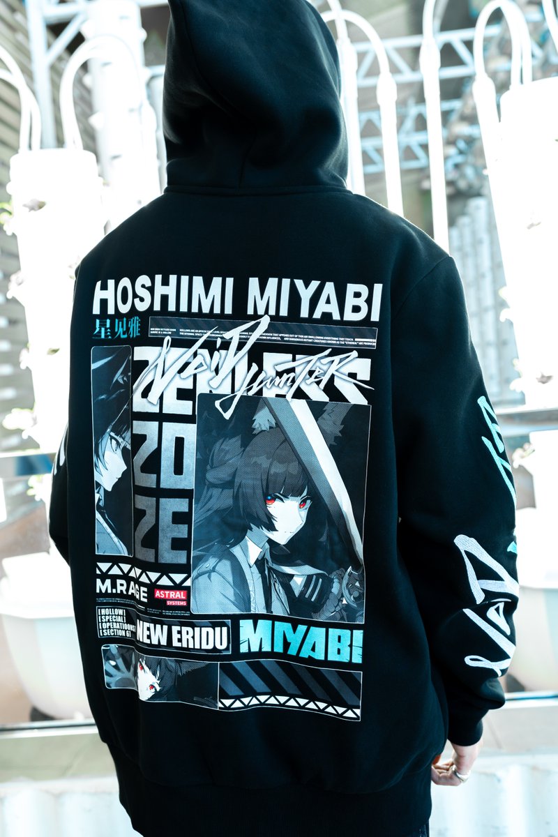 MDOTRAGE's tweet image. ▽ M.RAGE x ZZZ‼️
✨Hoshimi Miyabi Collection✨

Available January 17th
Online &amp;amp; Anime Impulse Los Angeles

🧥 Zip-up Hoodie
🌬️ WINDSTRIKER
👕 T-shirt

#zzzero