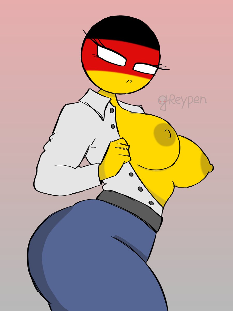 🇩🇪
#nsfw 
#CountryHumans 
#countryhumansgermany
