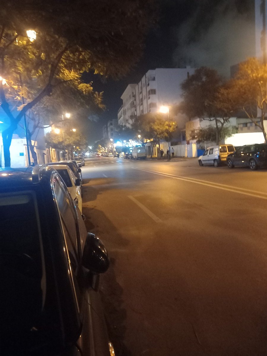Le silence des rues de la capitale...avant la fête espérons 
🇲🇦✌️