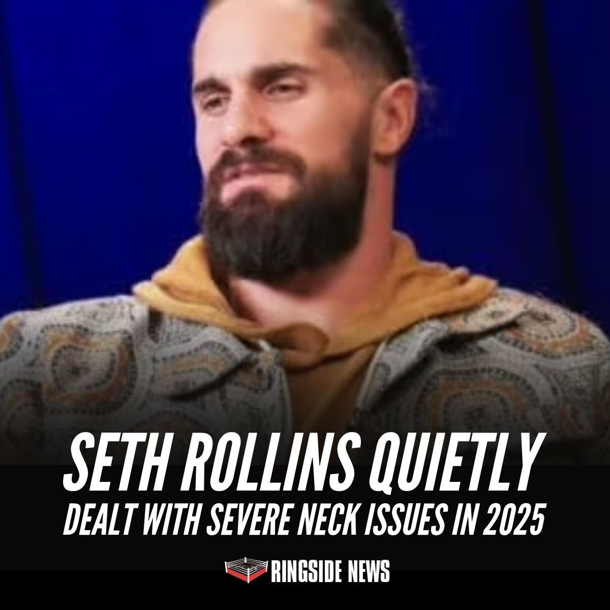 Seth Rollins Neck Tattoo