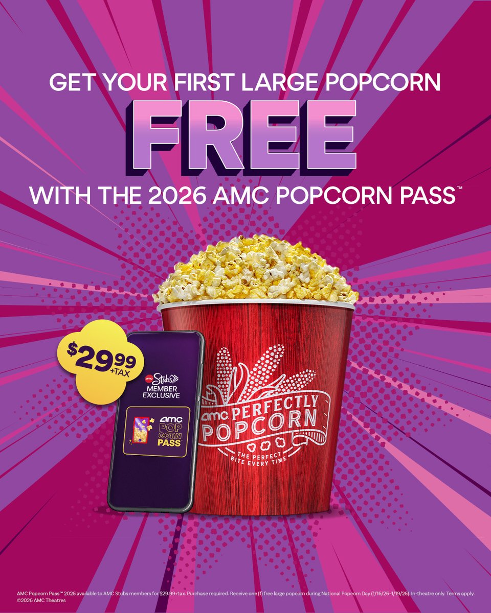 AMC Theatres tweet media