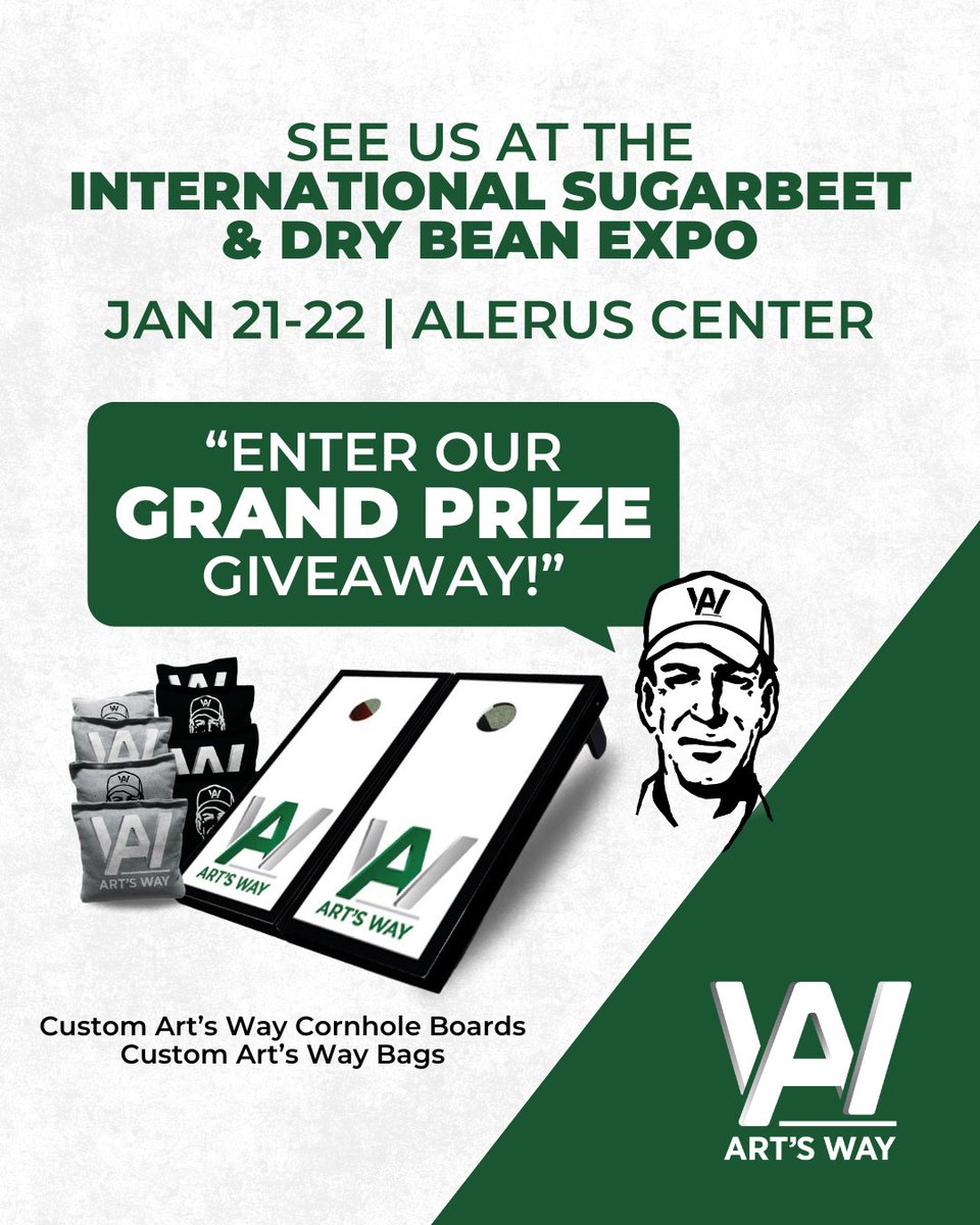 Stop by our booth next week to enter our grand prize giveaway! #WeWorkOurBeetsOff