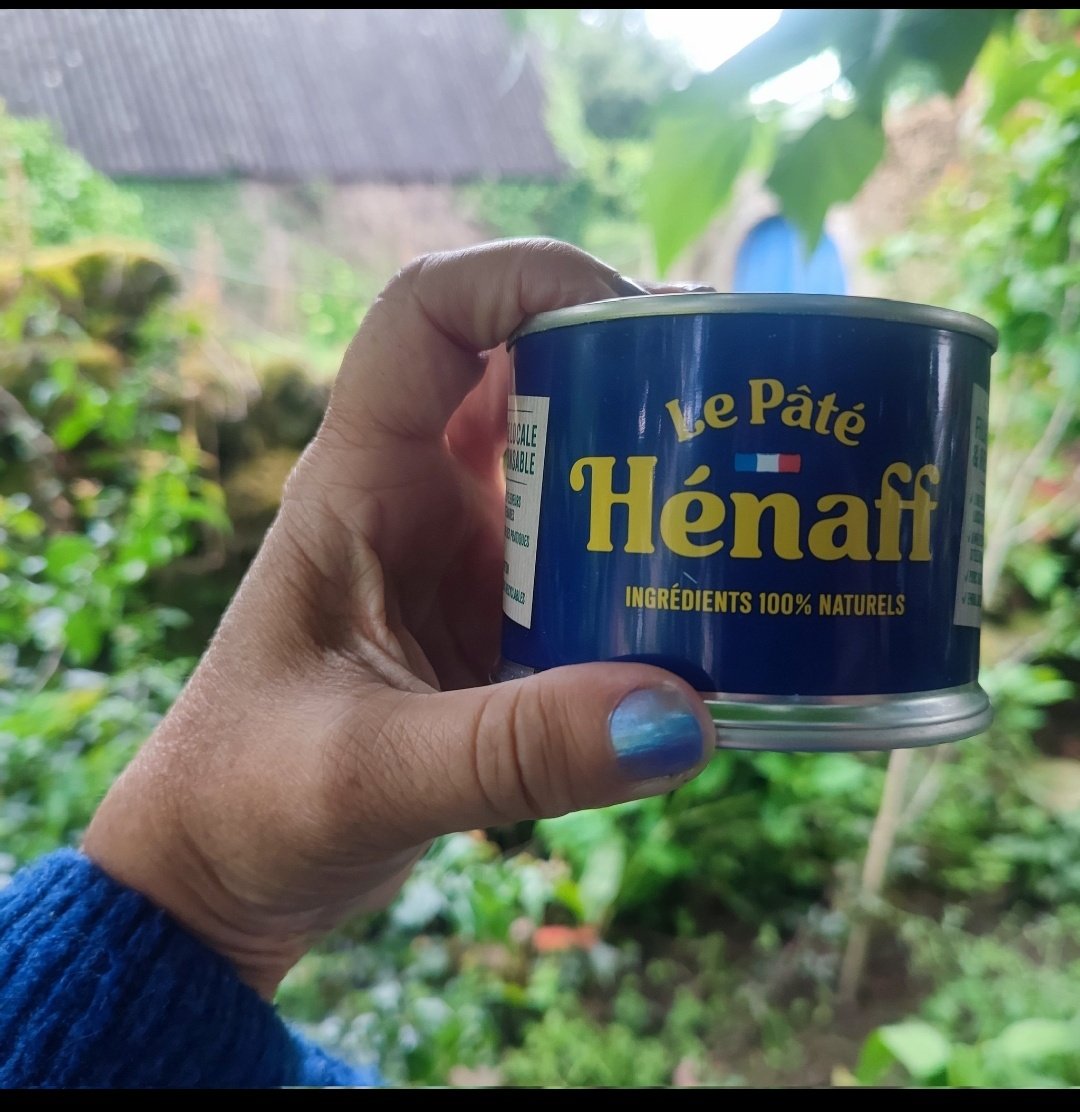 Évidemment en tant que bretonne ayant depuis l'enfance, pas un seul picnic, apéro sans pâté Hénaff .
Je suis <a href="/JeanHenaffSA/">Groupe Jean Hénaff</a> forever 🩵🩵🩵 .