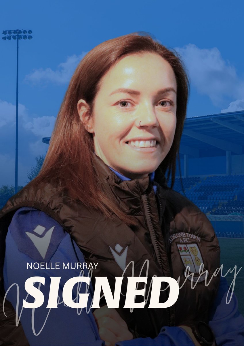AthloneTownAFC's tweet image. 214 Appearances, 120 Goals...

...and counting 👀 

We're delighted to announce the signing of Noelle Murray. One of the greatests to ever do it 🐐 

Don't forget to pick up your combined Season Ticket ahead of the new season. Adults: €145 | Concessions: €99 | Kids: Free.…