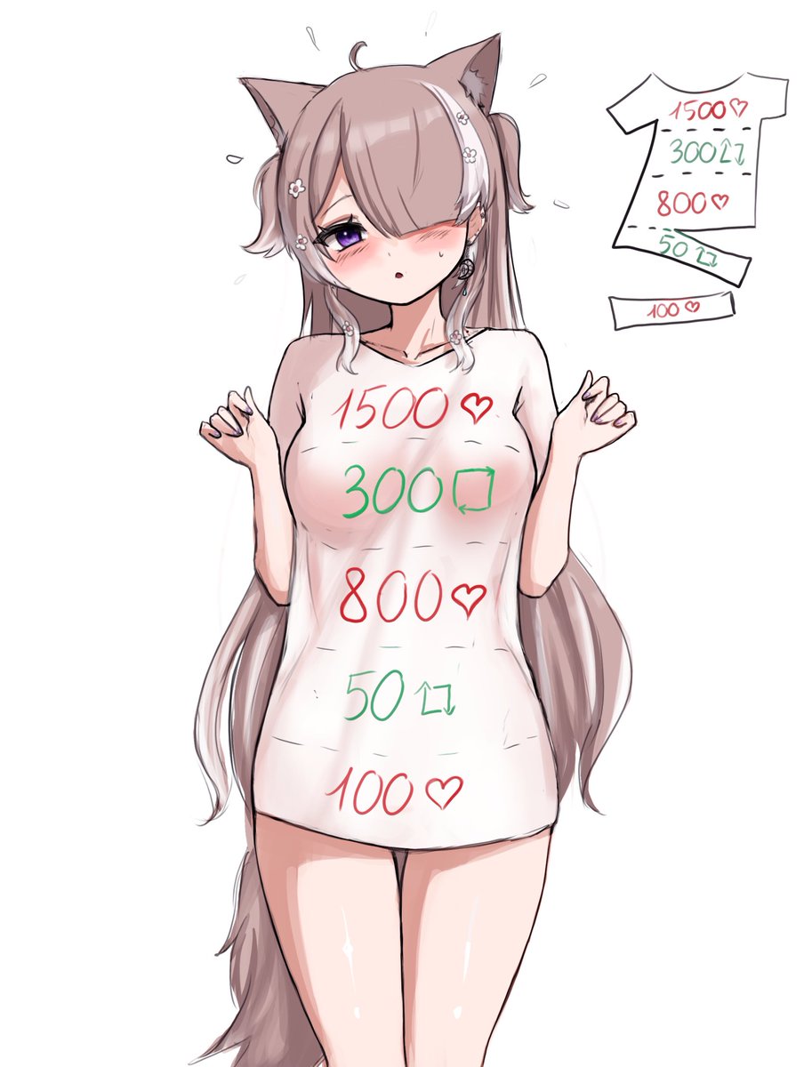 kittyhana's tweet photo. Hello…for one of the goals reached from my birthday, I promised my community I would let you cut my shirt however you want! 

Cut by liking &amp; RT 💕
#HanaMiiArt https://t.co/1iNRKXahhg