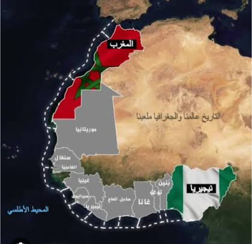 مشروع نصف القارة الافريقية خاج منو الملعون المثري التونسي و الجزايري ...