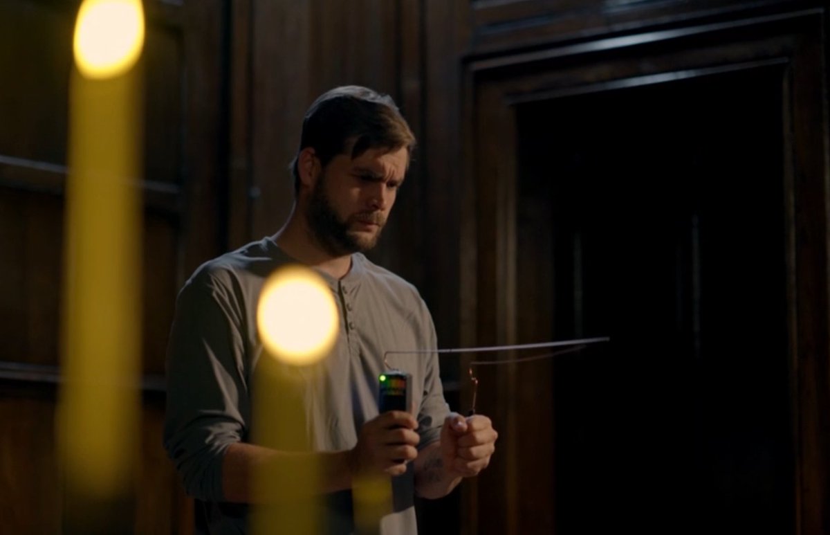 laurenm345's tweet image. Adam in his room is sending me - what is he doing?? #TraitorsUK #Traitors