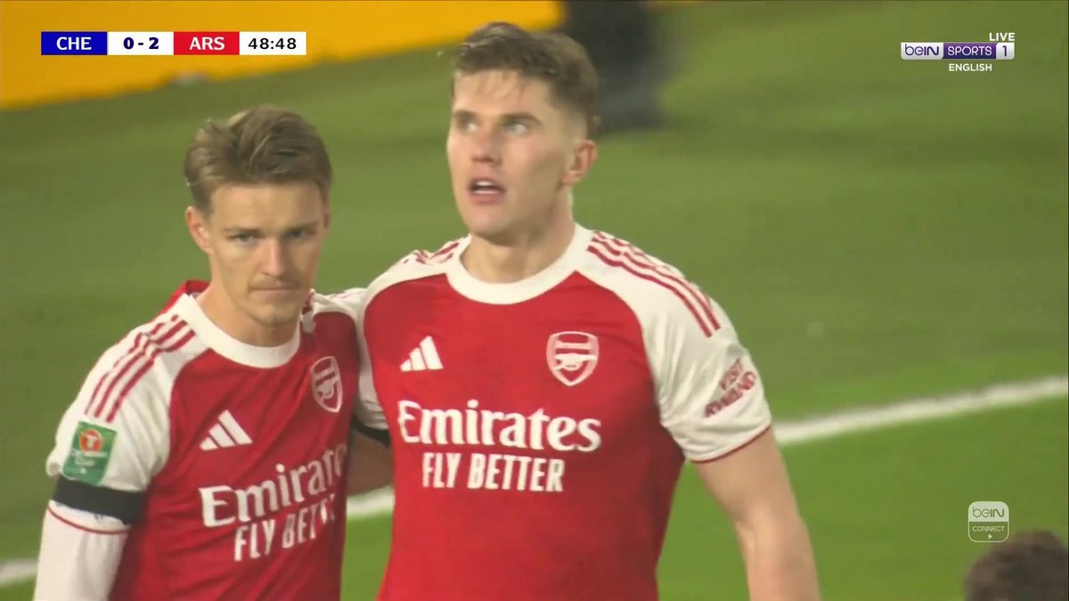 جيوكيرس يسجل الهدف الثاني لأرسنال في شباك تشيلسي 