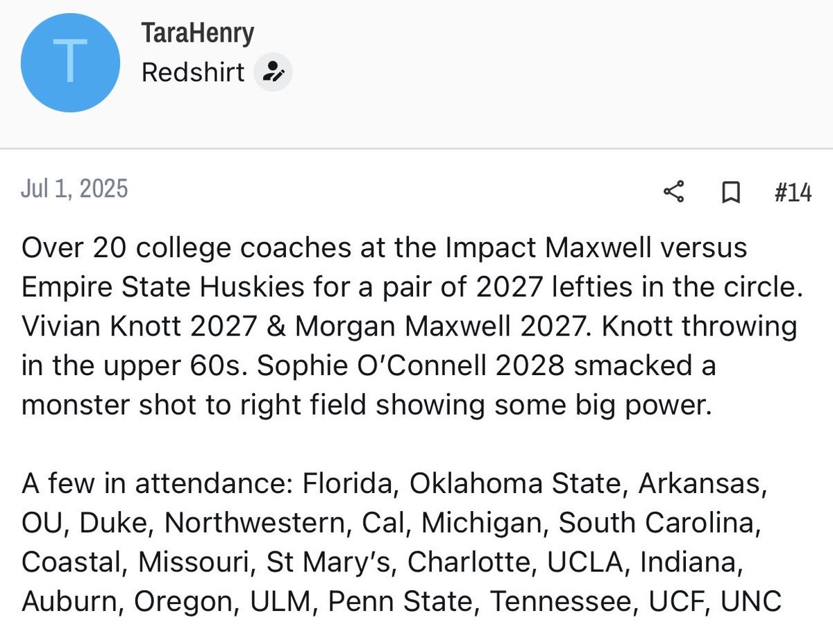 Sophie O’Connell 2028 tweet media