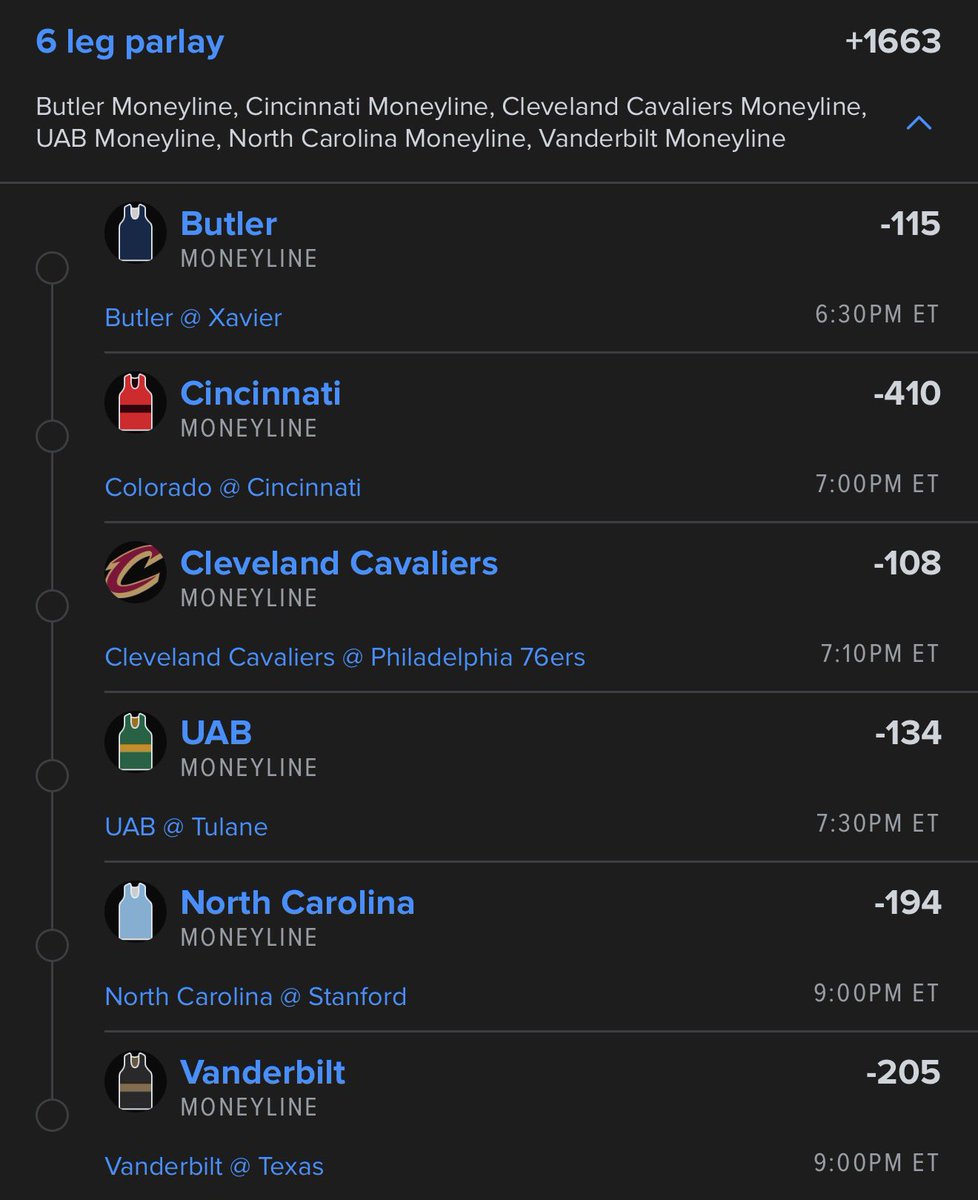TrellJSports's tweet photo. CBB + NBA Cross Parlay (+1663 🎲 

$25 to 3 ppl who like/repost/comment when we CASH 💰 

LETS GO! Who’s riding with me ❤️

Drop it @Playbook https://t.co/joQh2nCLMY