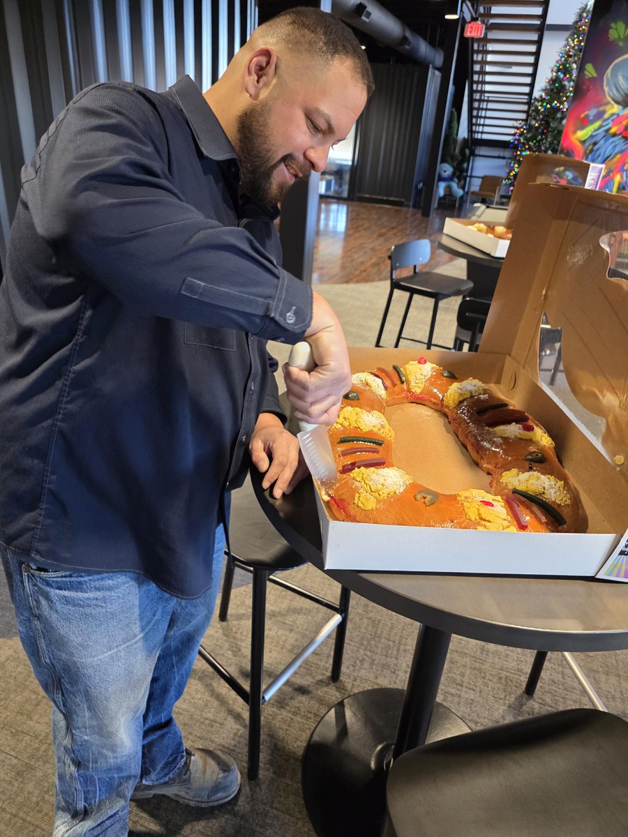 We kicked off the new year with a sweet tradition—Rosca de Reyes! This delicious bread is shared to celebrate Three Kings Day on January 6th. We enjoyed two in the office and discovered 6 lucky baby figurines inside! Those winners will be hosting a potluck on February 2nd!