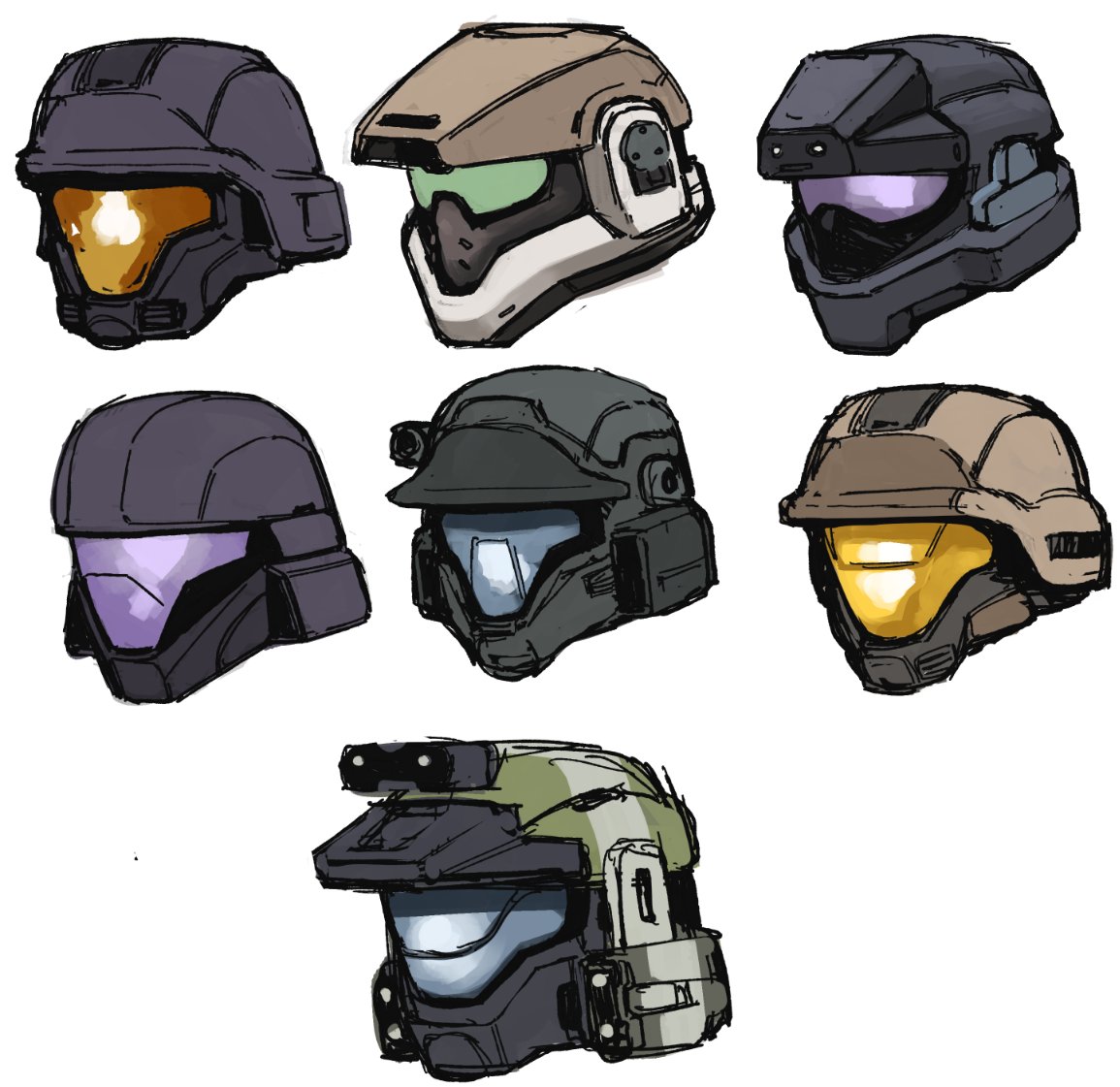 USNC spec-ops helmets